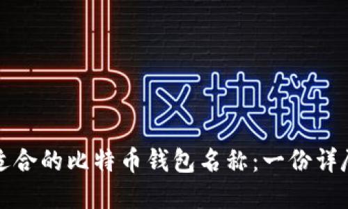 选择适合的比特币钱包名称：一份详尽指南